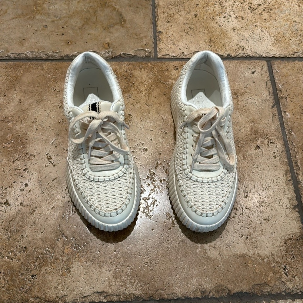 Shu Shop Selina Bone Woven sneakers